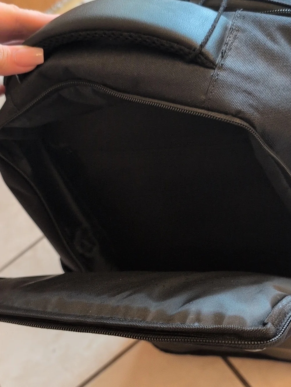 NWT Bugatti Adrian Laptop Backpack Black